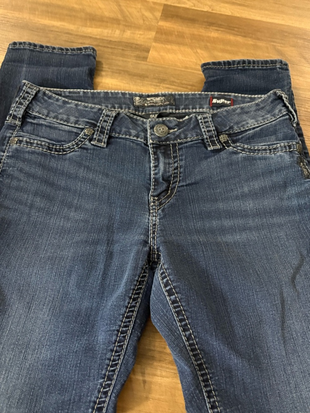 Silver Jeans Dark Blue Skinny Jeans